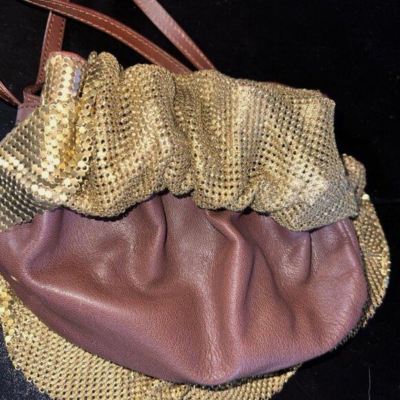 Cole Haan Gold Mesh Hanging Charms G Series Limited Edition Retail $500 - Picture 5 of 16